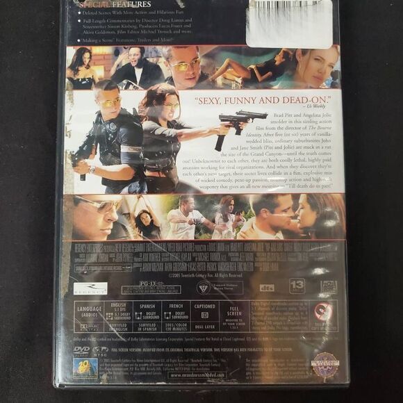 Mr. & Mrs. Smith, DVD MOVIE - Picture 3 of 3